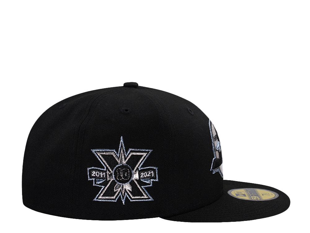 New Era Winnipeg Jets 10th Anniversary Black Prime Edition 59Fifty Fitted Cap