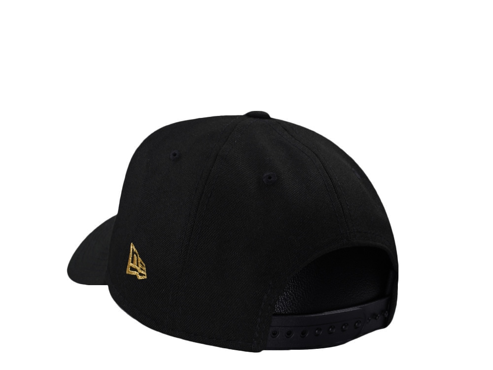 New Era New Orleans Saints 30th Anniversary Black Prime Edition 9Forty A Frame Snapback Cap