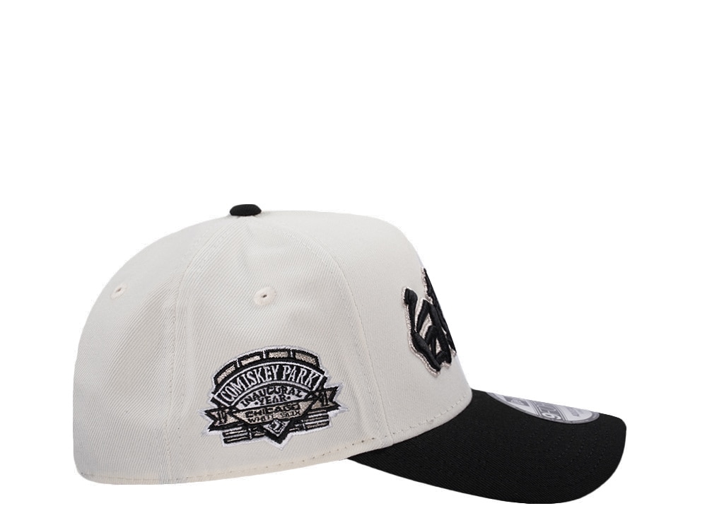 New Era Chicago White Sox Comiskey Park Kanji Chrome Two Tone Edition 9Forty A Frame Snapback Cap