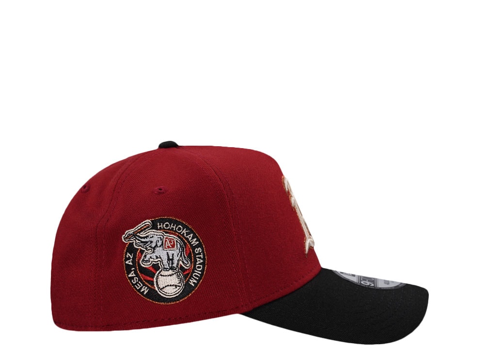 New Era Oakland Athletics Stadium Patch Two Tone Edition 9Forty A Frame Snapback Cap
