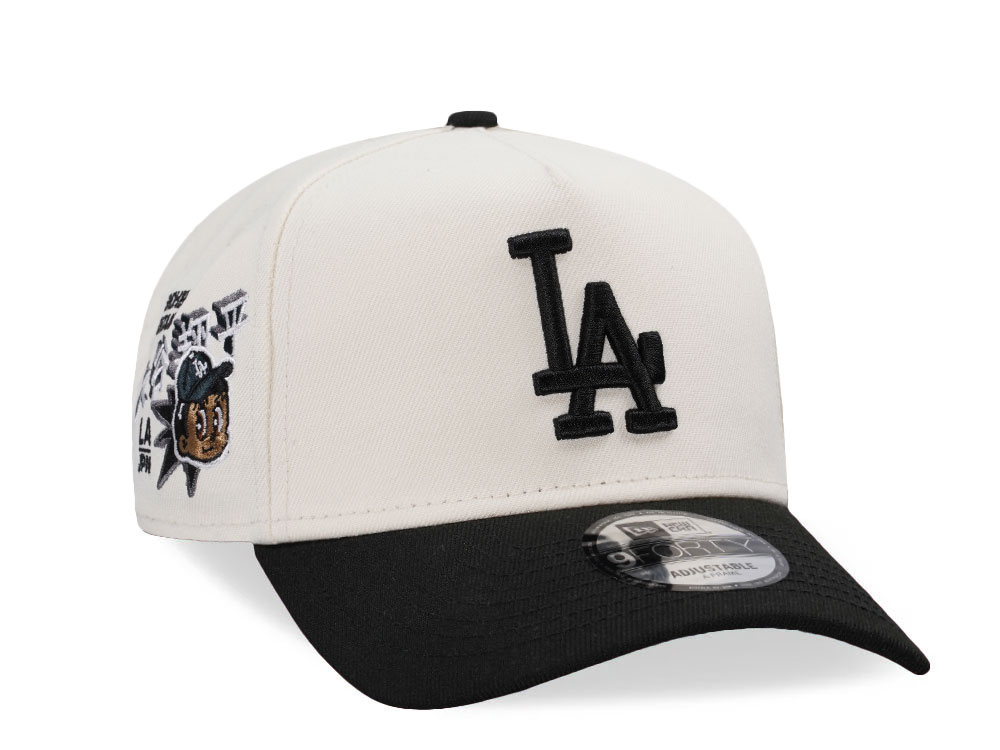 New Era Los Angeles Dodgers Ohtani Chrome Black Two Tone Edition 9Forty A Frame Snapback Cap