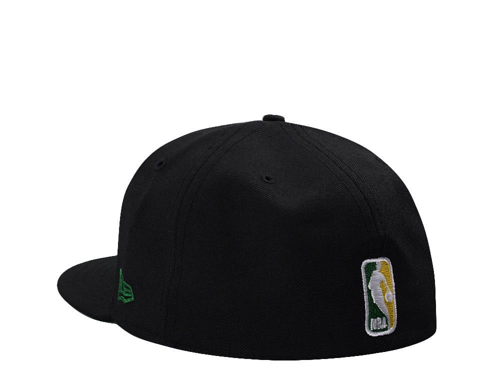 New Era Seattle Supersonics 40th Anniversary Wool Black Throwback Edition 59Fifty Fitted Cap