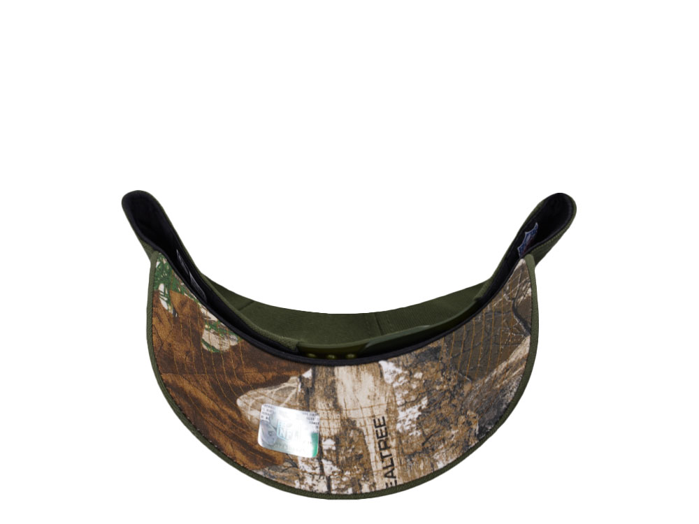 New Era Green Bay Packers 75th Anniversary Green Realtree Edition 9Forty A Frame Snapback Cap
