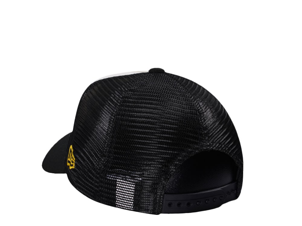 New Era Los Angeles Lakers Chrome Edition 9Forty A Frame Trucker Snapback Cap