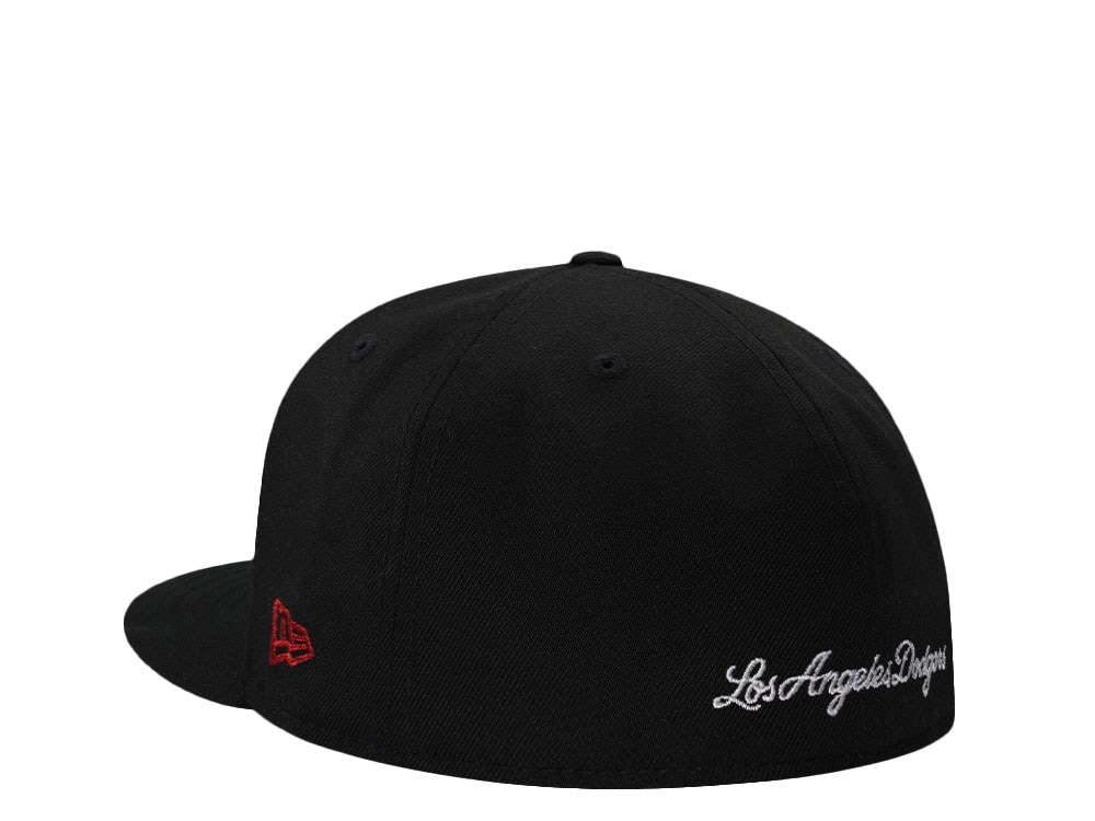 New Era Los Angeles Dodgers 60th Anniversary Black Prime Edition 59Fifty Fitted Cap