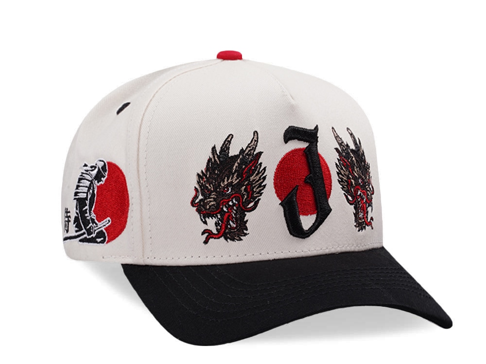 Parallel Union Japan Dragon Samurai Chrome Two Tone Edition Snapback Cap