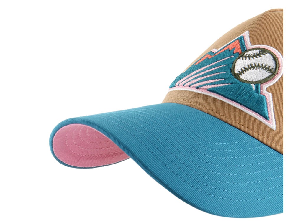 47Brand Colorado Rockies Camel Sure Shot Edition MVP Snapback Cap