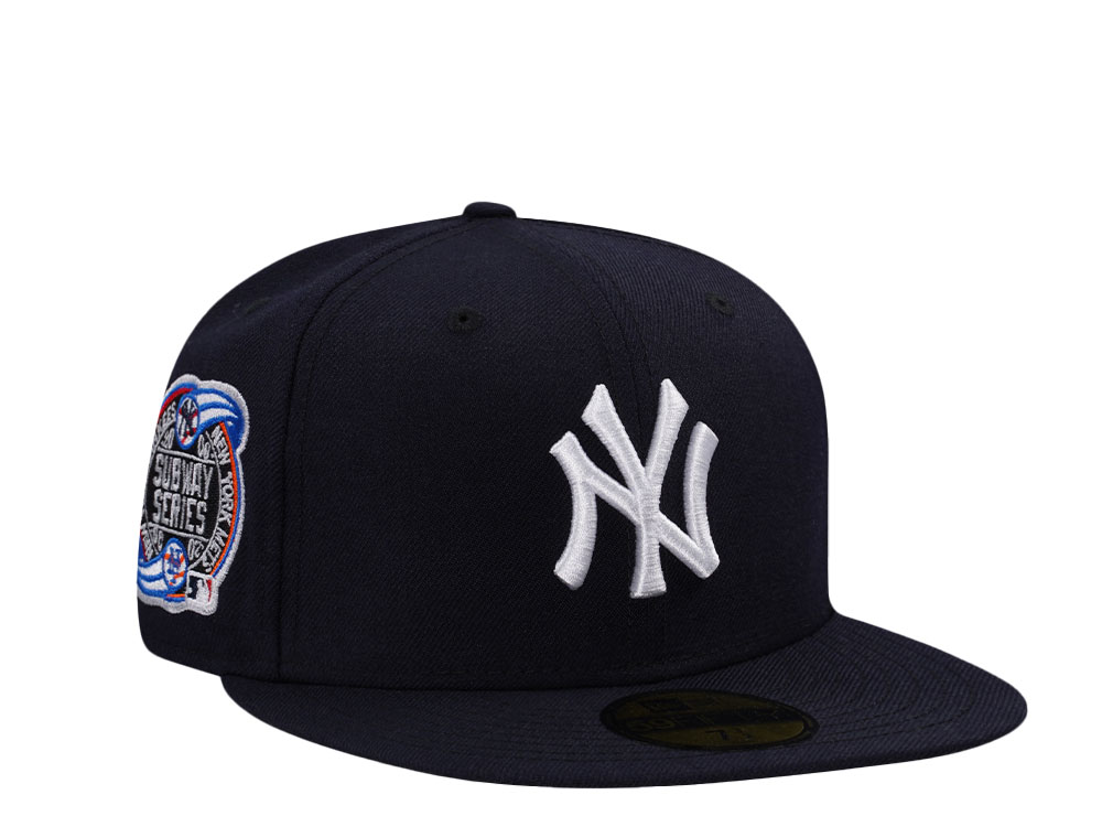 New Era New York Yankees Subway Series 2000 Navy Wool Edition 59Fifty Fitted Cap
