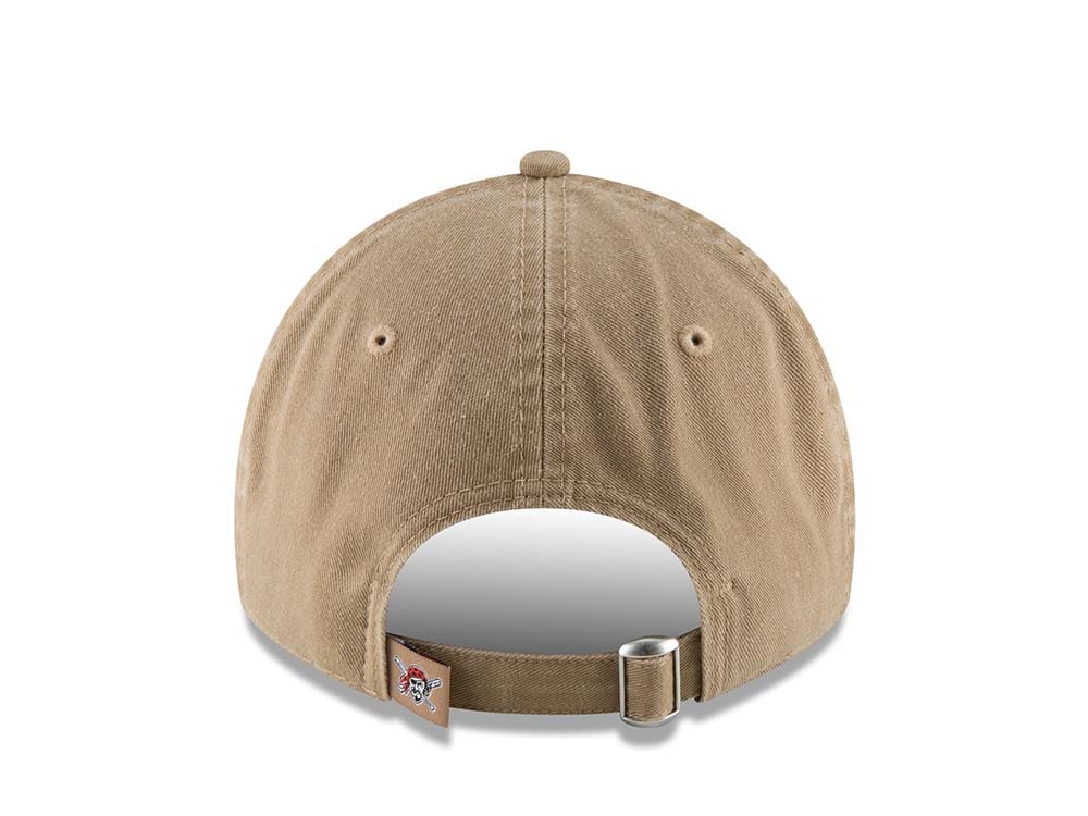 New Era Pittsburgh Pirates Khaki Core Classic 9Twenty Strapback Cap