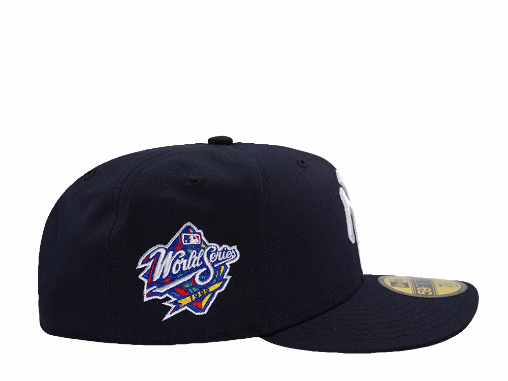 New Era New York Yankees World Series 1999 Navy Prime Edition Pre Curved 59Fifty Fitted Cap