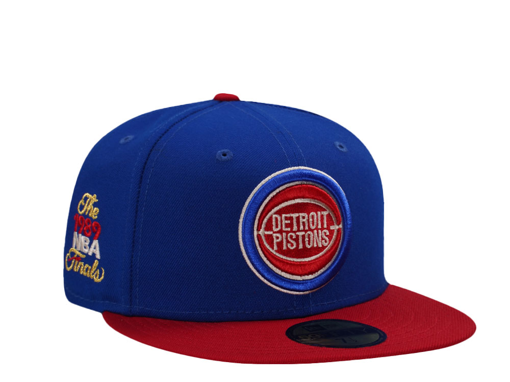New Era Detroit Pistons NBA Finals 1989 Two Tone Edition 59Fifty Fitted Cap