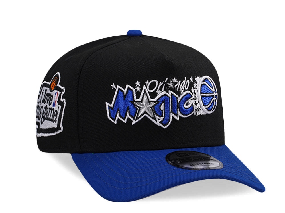 New Era Orlando Magic Love this Game Black Two Tone Edition 9Forty A Frame Snapback Cap