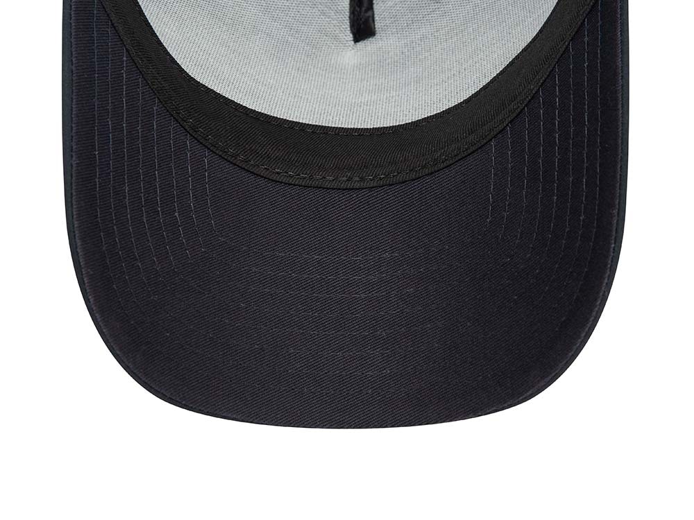 New Era Manchester United Black A Frame Trucker Snapback Cap