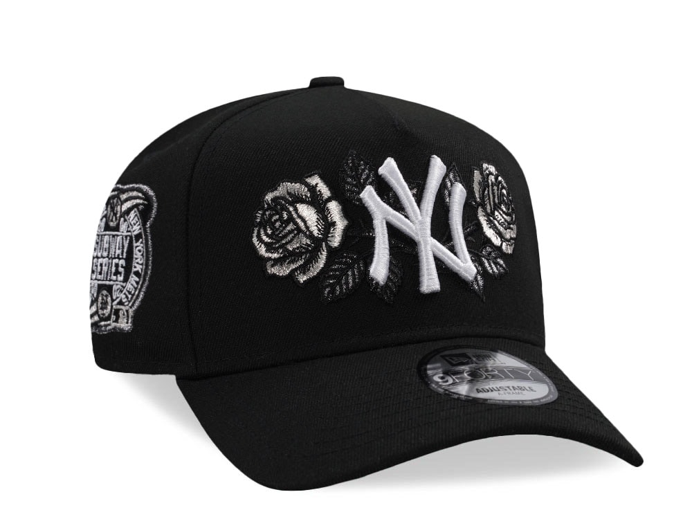 New Era New York Yankees Subway Series 2000 Metallic Rose Prime Edition 9Forty A Frame Snapback Cap