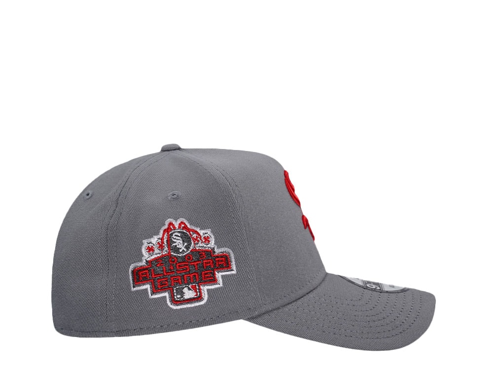 New Era Chicago White Sox All Star Game 2003 Concrete Red Edition 9Forty A Frame Snapback Cap