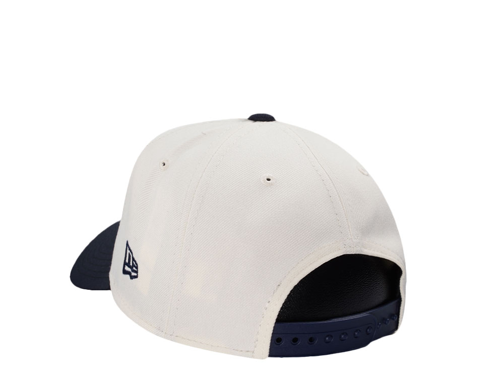 New Era New York Yankees World Series 2000 Chrome Two Tone Script Edition 9Forty A Frame Snapback Cap