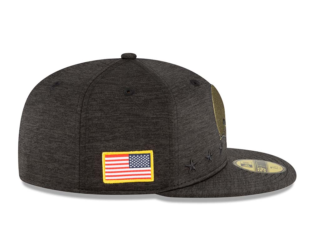 New Era Cleveland Browns Salute to Service 2020 Fitted 59Fifty Cap