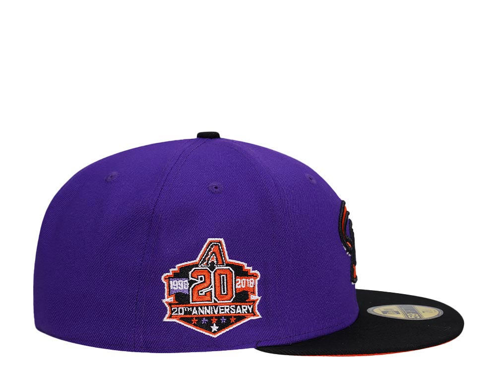 New Era Arizona Diamondbacks 20th Anniversary Colorflip Two Tone Prime Edition 59Fifty Fitted Cap