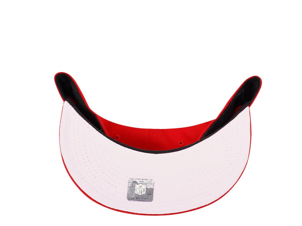 New Era Tampa Bay Buccaneers Red Chainstitchheart Edition 59Fifty Fitted Cap