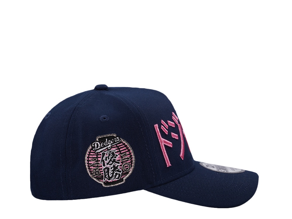 New Era Los Angeles Dodgers World Series 2026 Ocean Blue Prime Edition 9Forty A Frame Snapback Cap