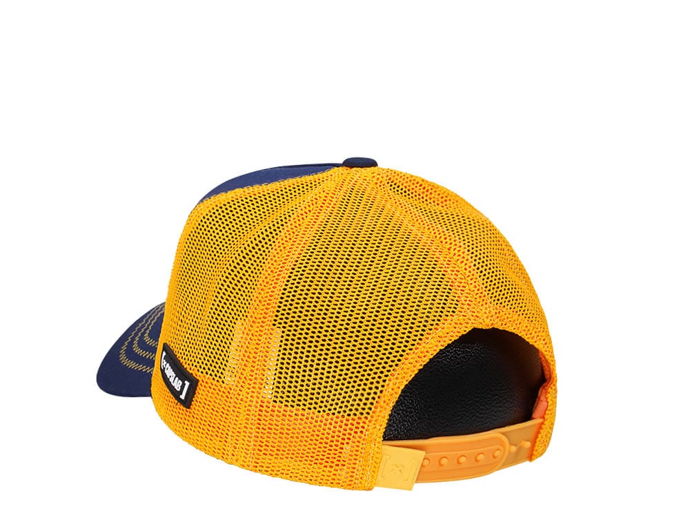 Capslab Dragon Ball Z Goku Blue/Orange Trucker Snapback Cap
