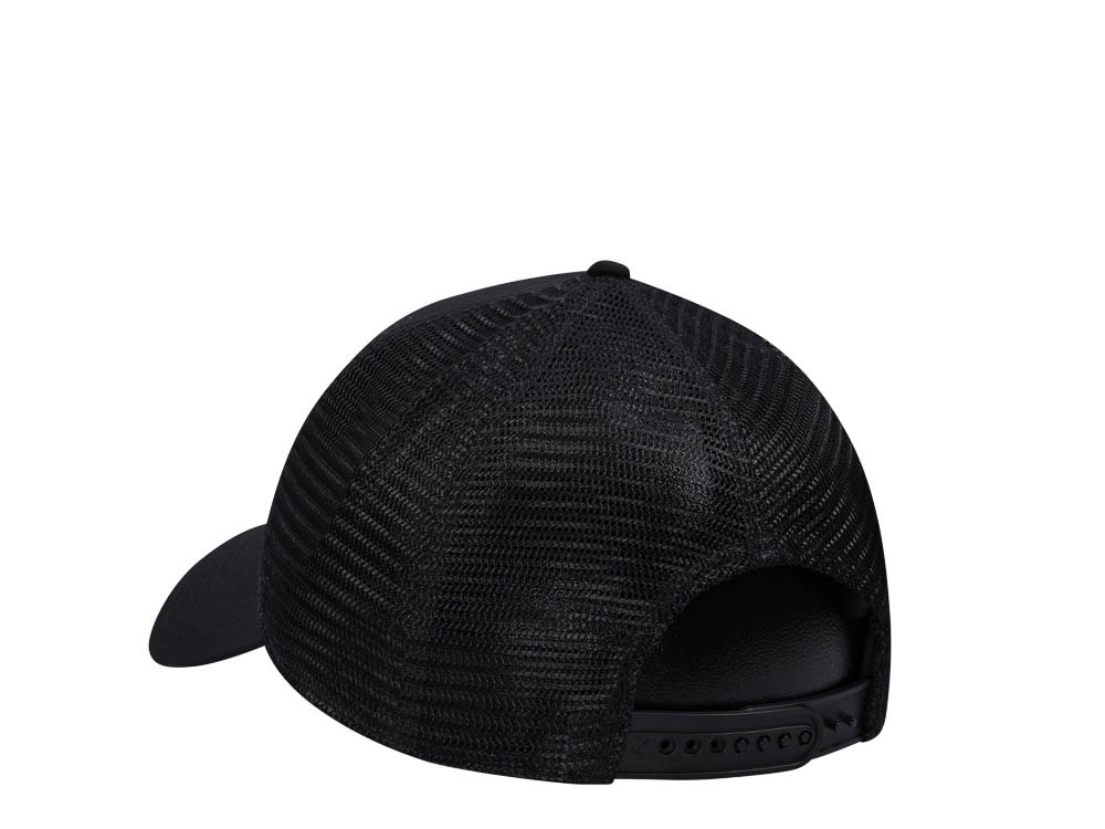 47Brand Boston Bruins Black Branson Mesh All MVP Trucker Snapback Cap