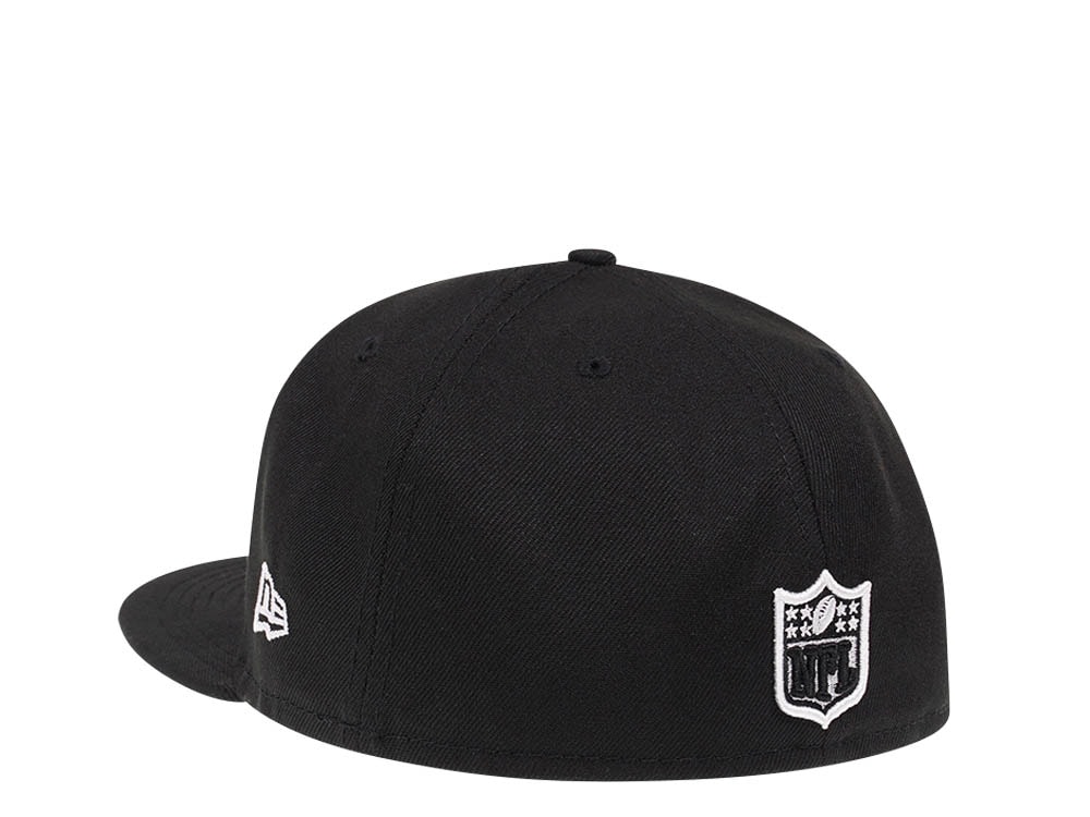 New Era Las Vegas Raiders Citruspop Patch Super Bowl XVIII 59fifty Fitted Cap