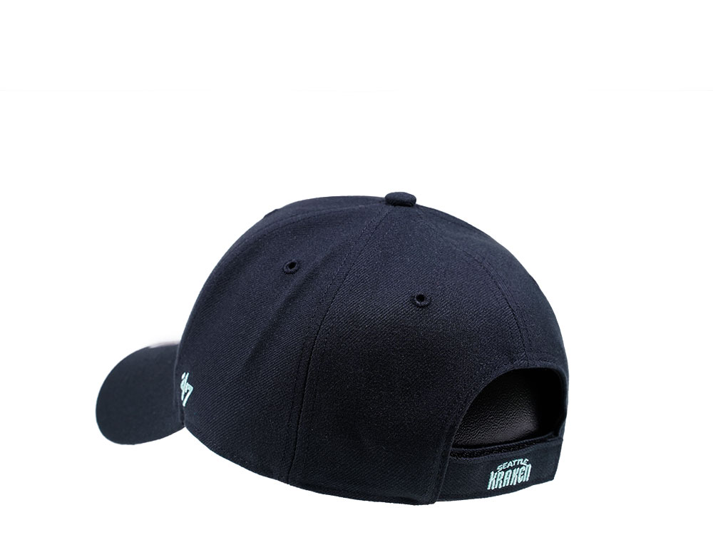 47Brand Seattle Kraken Classic Navy Strapback Cap