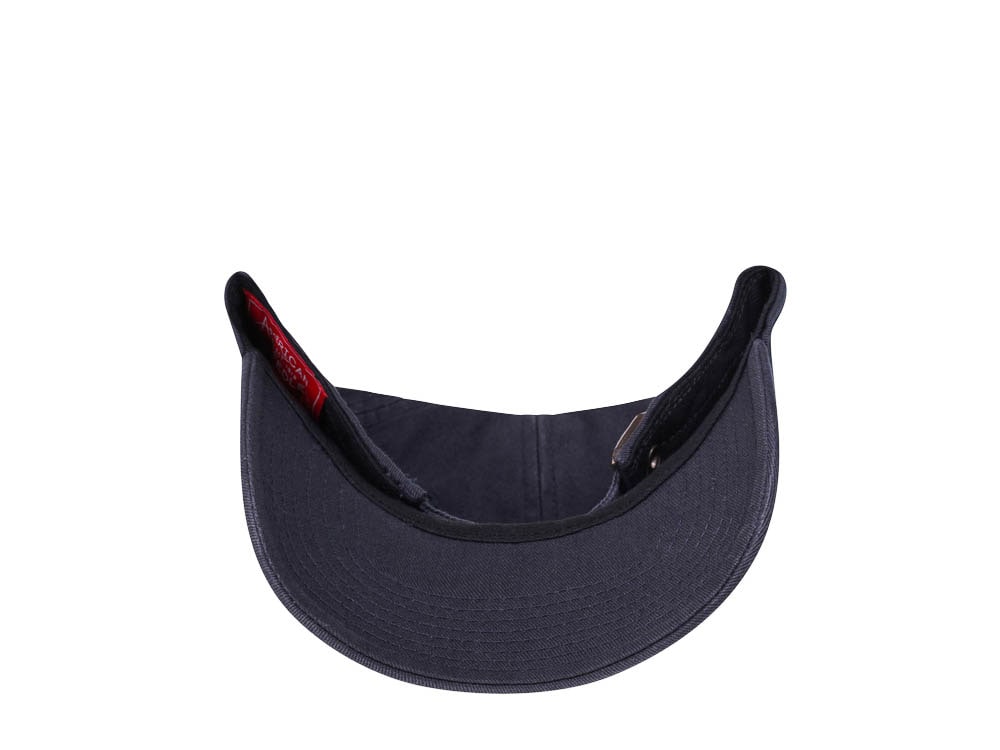 American Needle Montauk Sailing Club Navy Vintage Casual Strapback Cap