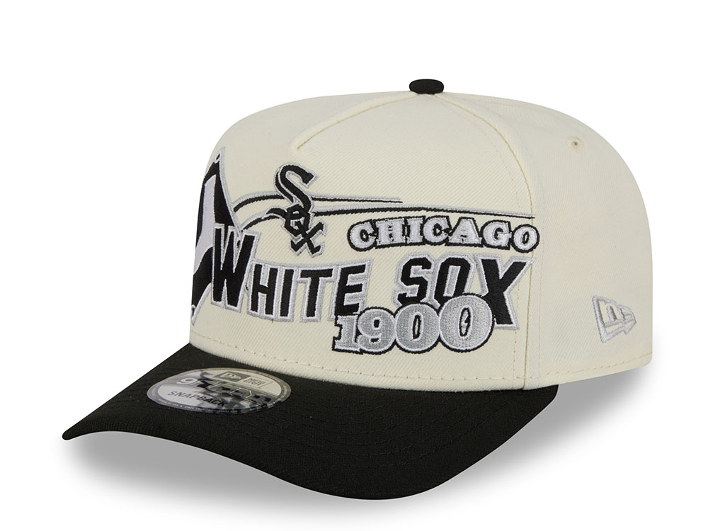 New Era Chicago White Sox 1900 Classic Chrome Edition 9Fifty A Frame Snapback Cap