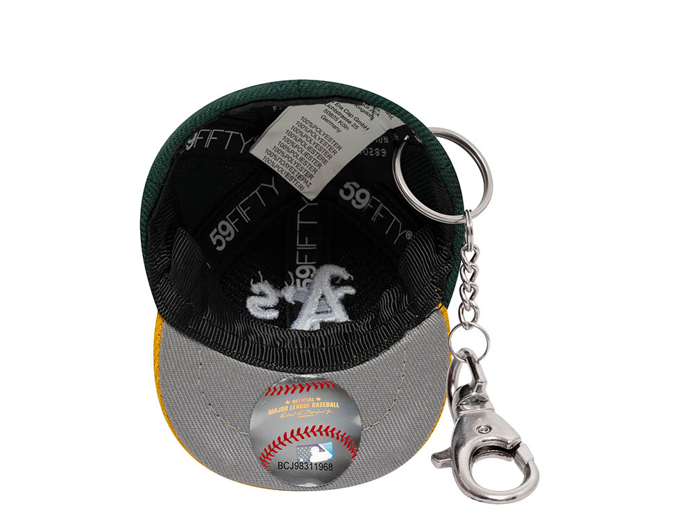 New Era Oakland Athletics Mini Cap Keychain