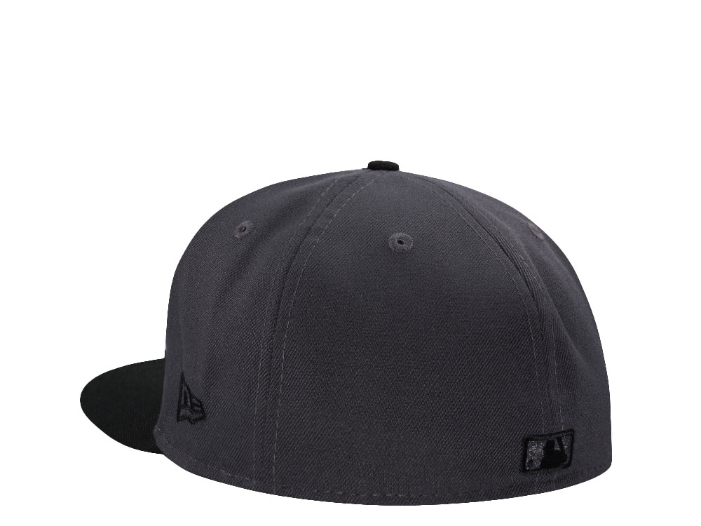 New Era Chicago Cubs Metallic Dark Graphite Two Tone Edition 59Fifty Fitted Cap