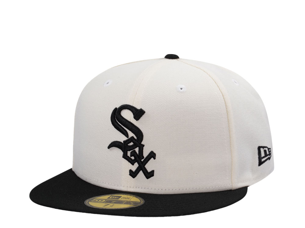 New Era Chicago White Sox Chrome Classic Two Tone Edition 59Fifty Fitted Cap