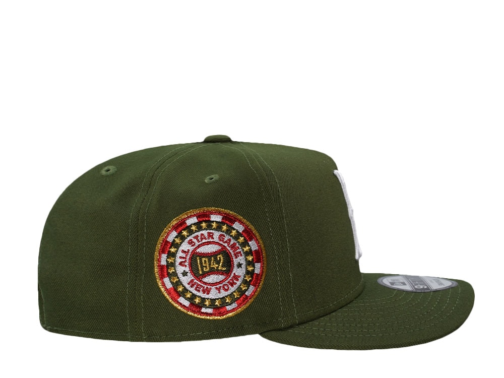 New Era Boston Red Sox All Star Game 1942 Rifle Green Edition 9Fifty A Frame Snapback Cap