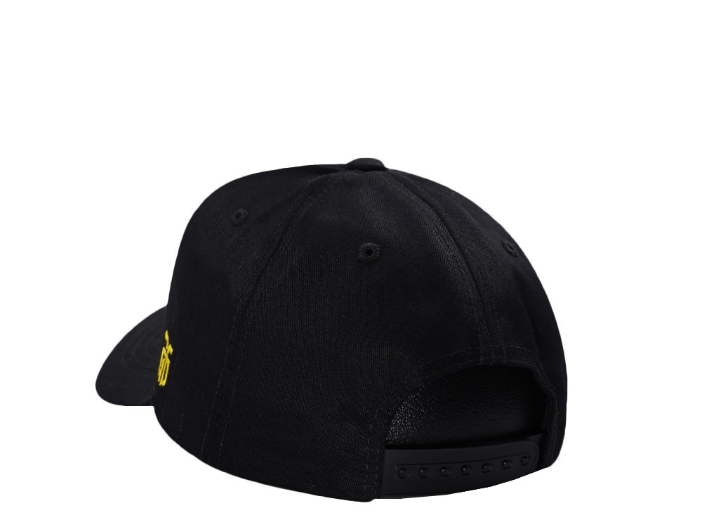 Parallel Union Japan Mecha Head Emblem Kanji Script Black Prime Edition Snapback Cap
