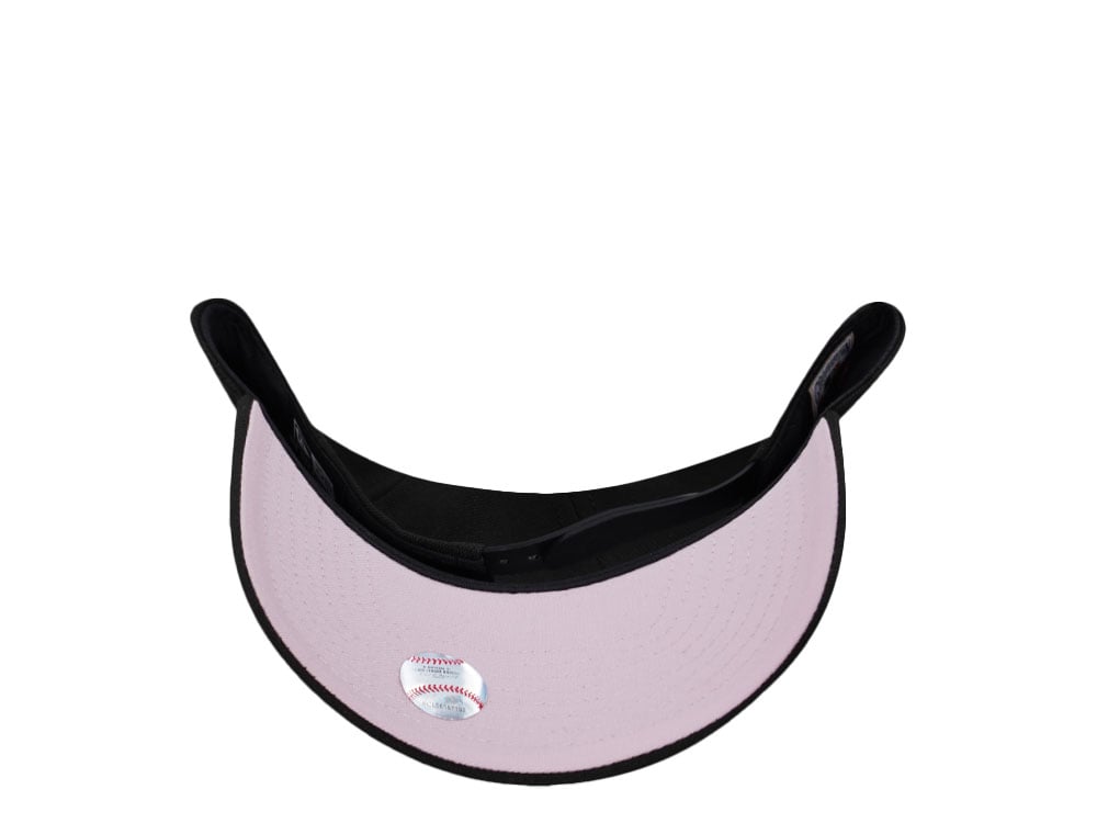 New Era Texas Rangers Final Season Magenta Black Prime Edition 9Forty A Frame Snapback Cap