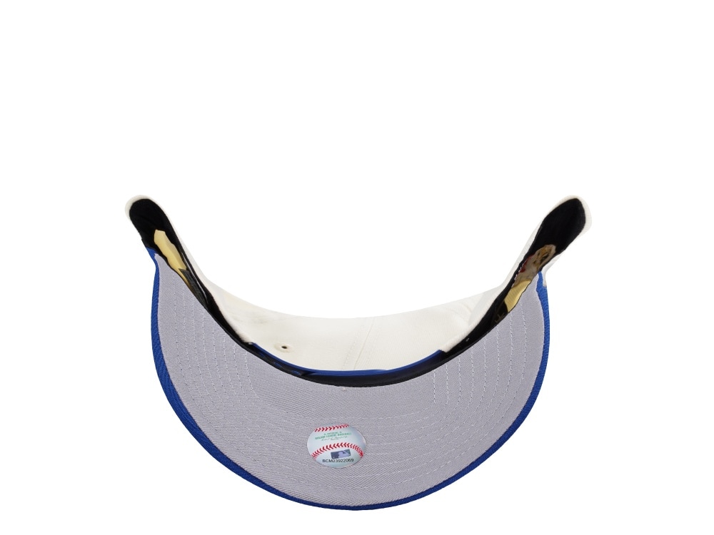 New Era Los Angeles Dodgers Back to Back Upside Down Chrome Two Tone Edition 9Forty A Frame Snapback Cap
