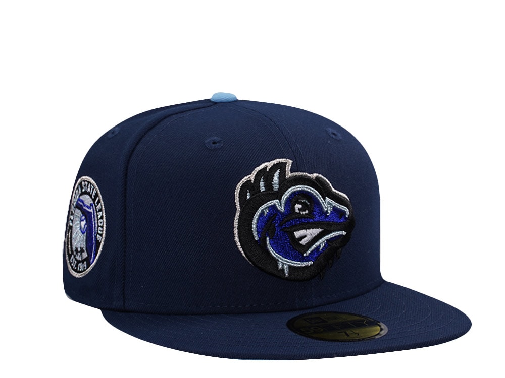 New Era Palm Beach Cardinals Florida State League Ocean Blue Prime Edition 59Fifty Fitted Cap