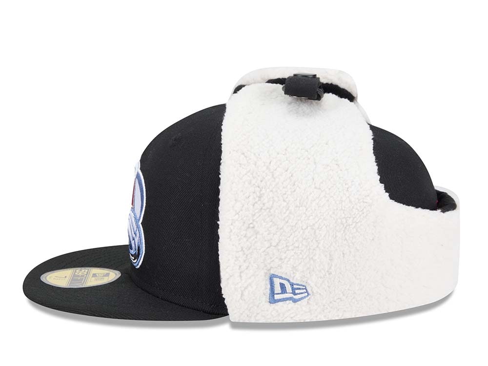 New Era Colorado Avalanche Classic Black 59Fifty Dogear Fitted Cap