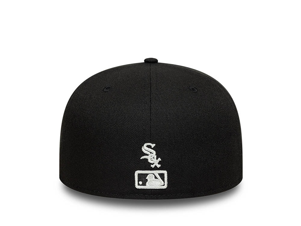 New Era Chicago White Sox Faux Pearl Black Prime Edition 59Fifty Fitted Cap