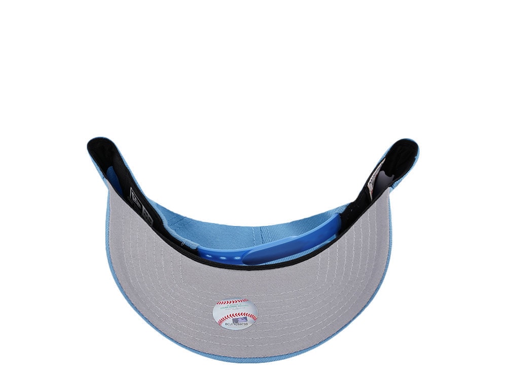 New Era Anaheim Angels 50th Anniversary Sky Blue Edition 9Forty A Frame Snapback Cap