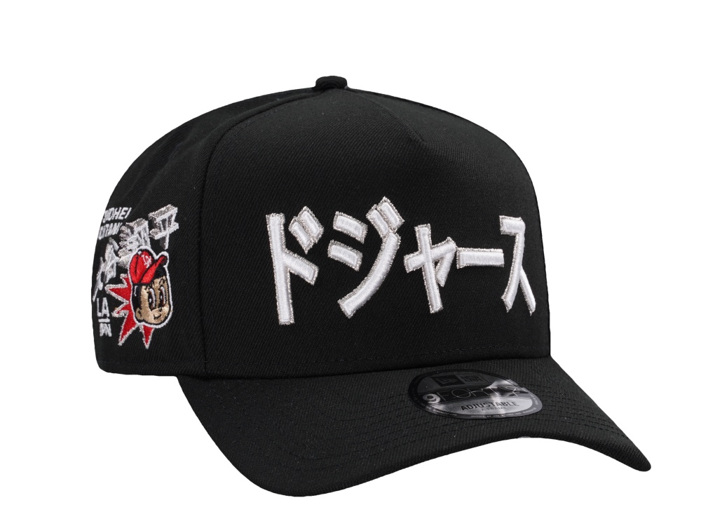 New Era Los Angeles Dodgers Kanji Ohtani Black Prime Edition 9Forty A Frame Snapback Cap