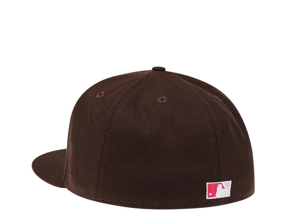 New Era Atlanta Braves All Star Game 1972 Coffee Pink Edition 59Fifty Fitted Cap