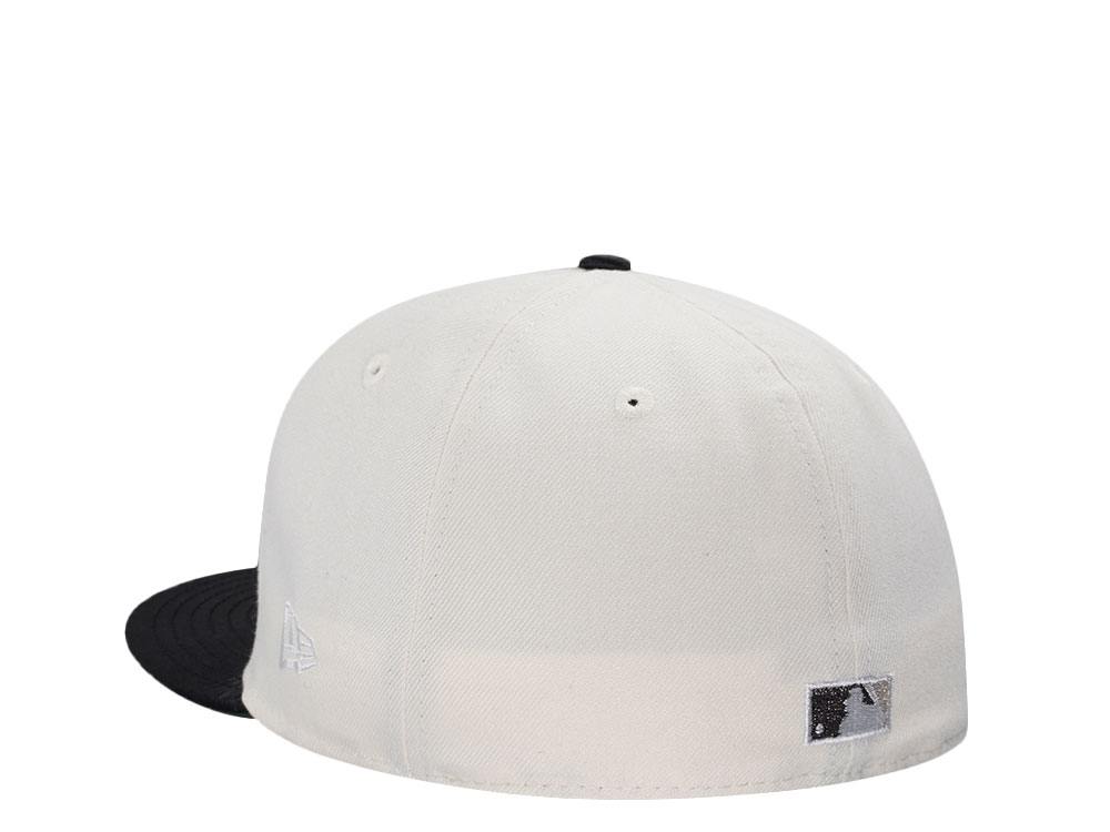 New Era Chicago White Sox 95 Years Satin Edition White Black 59Fifty Fitted Cap