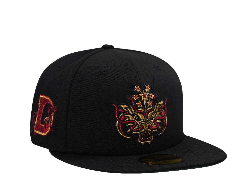 New Era Durham Bulls Black Prime Edition 59Fifty Fitted Cap