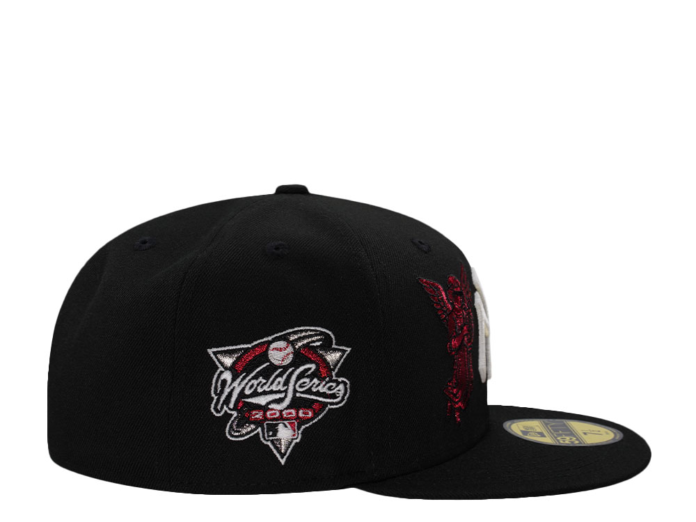 New Era New York Yankees World Series 2000 Angel Black Prime Edition 59Fifty Fitted Cap