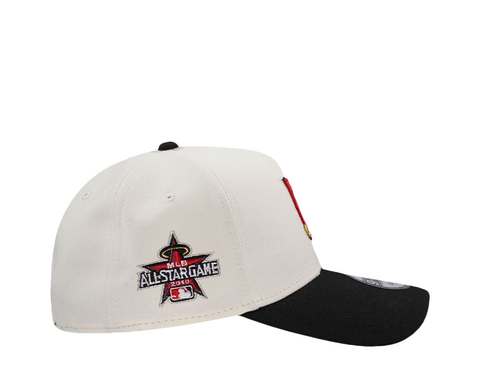 New Era Anaheim Angels All Star Game 2010 Chrome Two Tone Edition 9Forty A Frame Snapback Cap