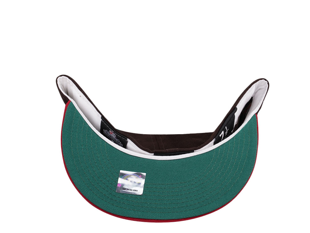 New Era Miami Beach Flamingos Burnt Two Tone Edition 59Fifty Fitted Cap