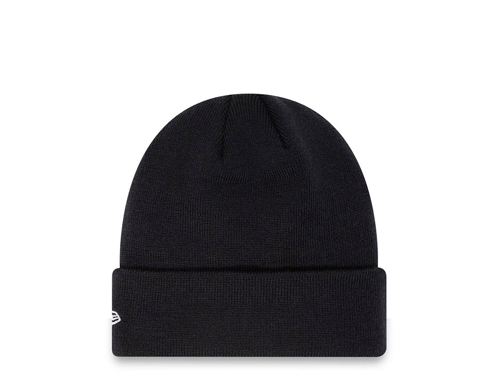 New Era New York Yankees Essential Cuff Beanie Black Kapsyl