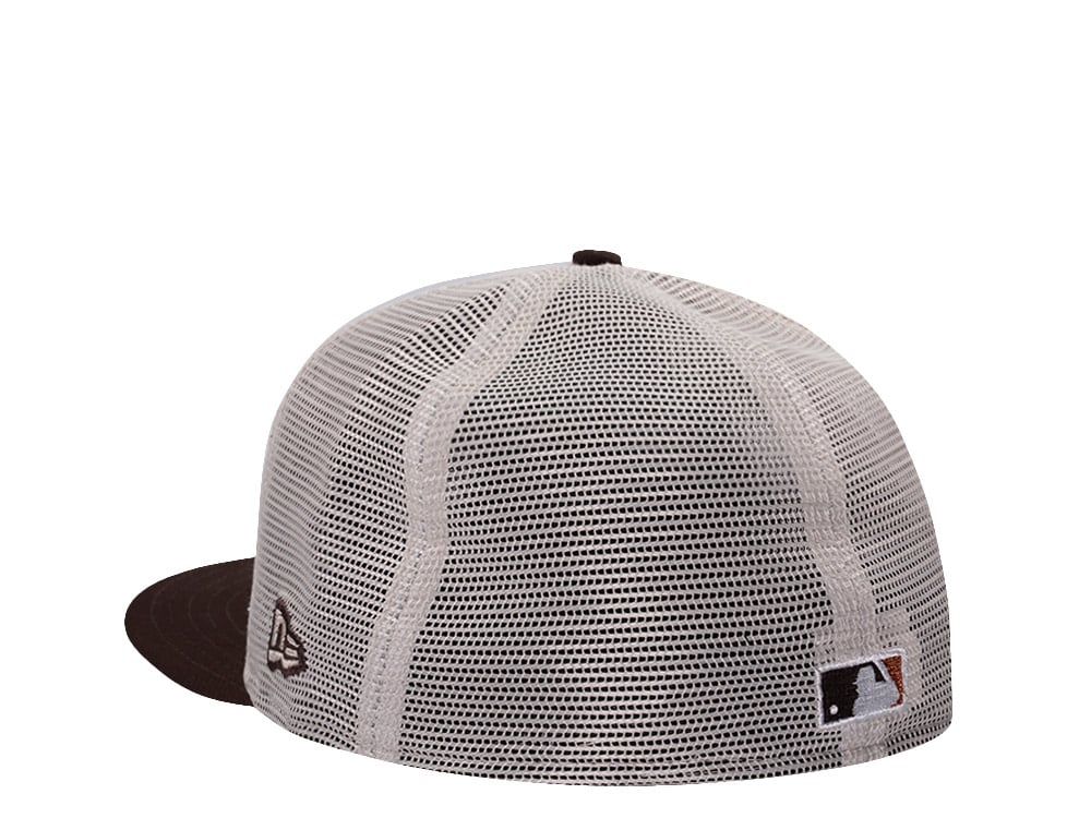New Era Houston Astros 40th Anniversary Stone Two Tone Edition 59Fifty Trucker Fitted Cap